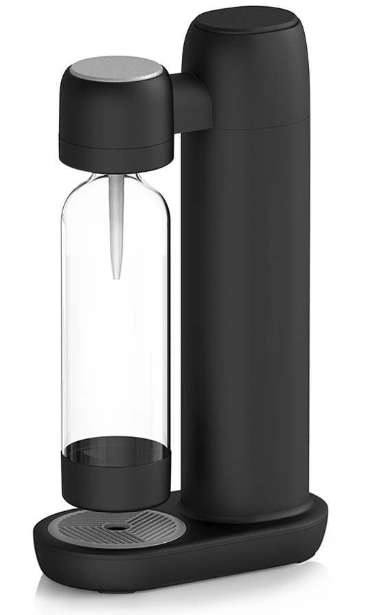 KT-168A 塑料黑色家用便携式气泡水机